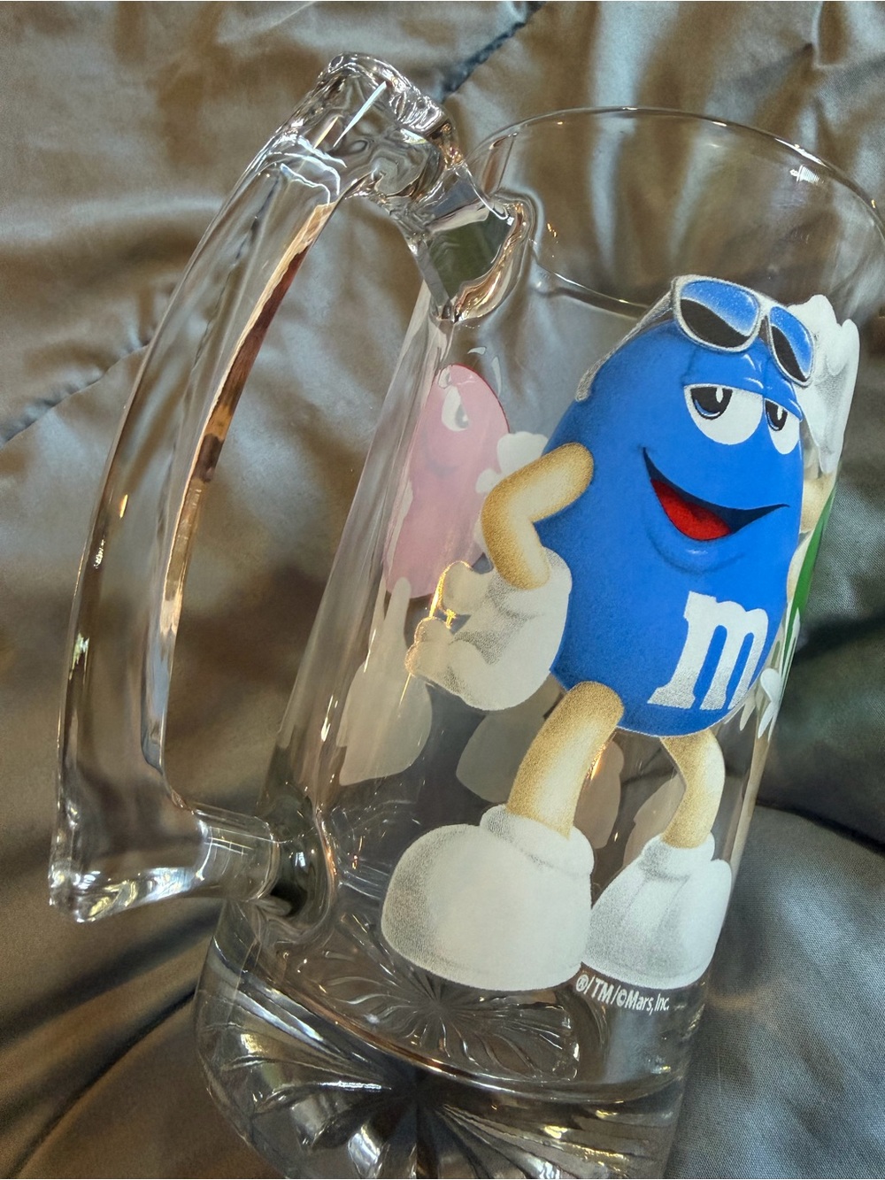 M&M'S collectible Mug with Blue and Green M&M Characters - Picture 7 of 7